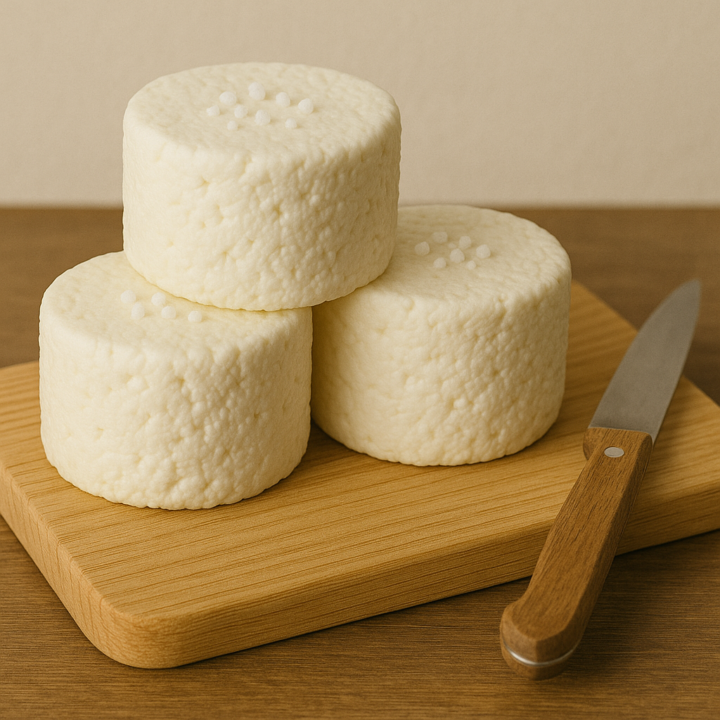 Fromage frais nature par 3